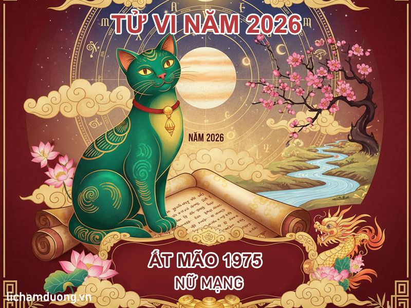 Tử vi năm Bính Ngọ 2026 tuổi Ất Mão 1975, nữ mạng