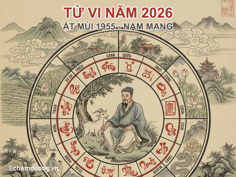 Tử vi năm Bính Ngọ 2026 tuổi Ất Mùi 1955, nam mạng