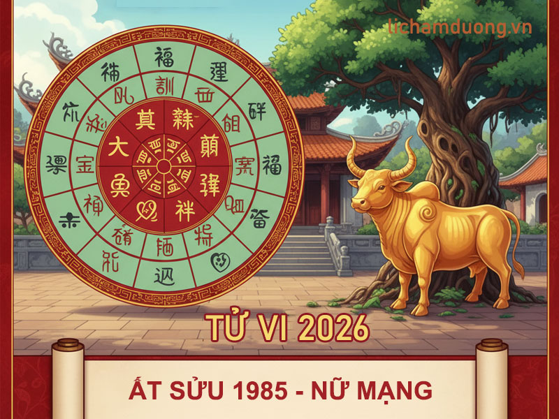 Tử vi năm Bính Ngọ 2026 tuổi Ất Sửu 1985, nữ mạng