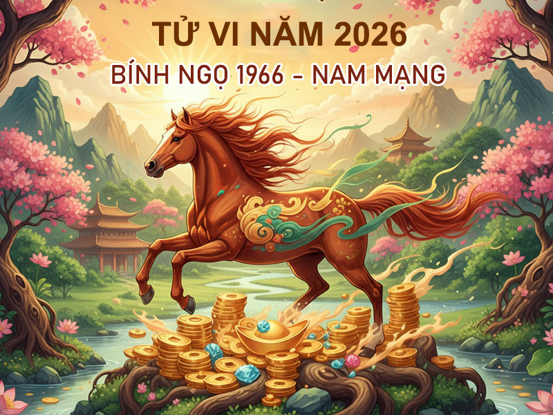 Tử vi năm Bính Ngọ 2026 tuổi Bính Ngọ 1966, nam mạng