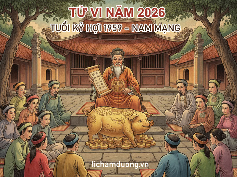 Tử vi năm Bính Ngọ 2026 tuổi Kỷ Hợi 1959, nam mạng