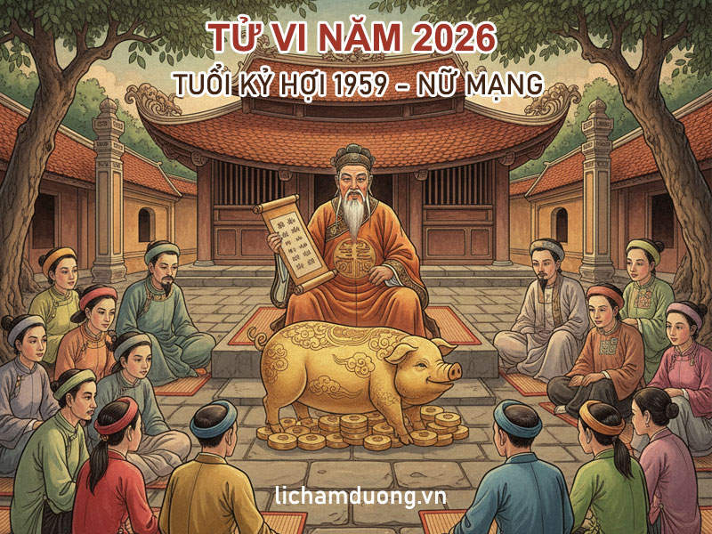 Tử vi năm Bính Ngọ 2026 tuổi Kỷ Hợi 1959, nữ mạng