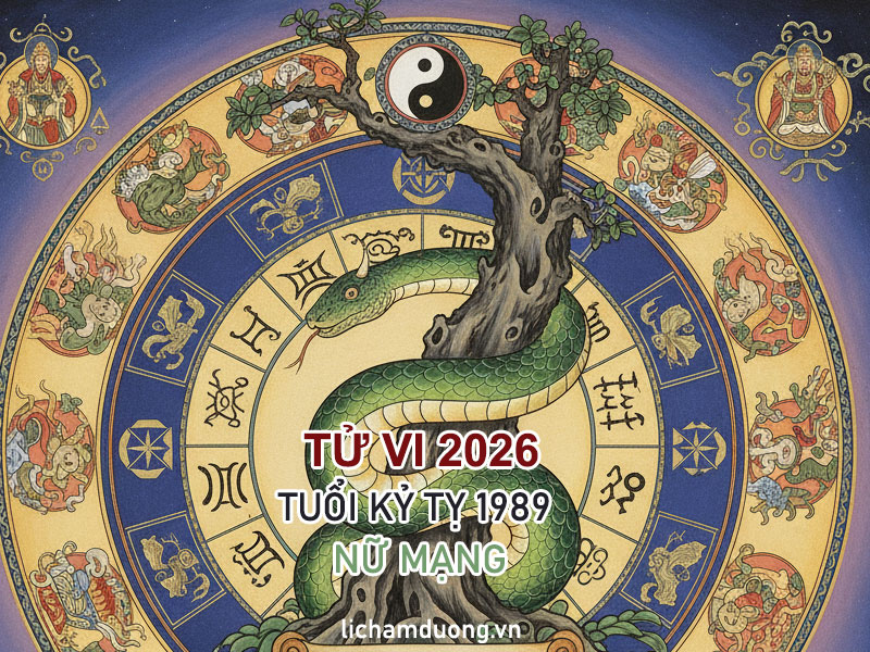 Tử vi năm Bính Ngọ 2026 tuổi Kỷ Tỵ 1989, nữ mạng