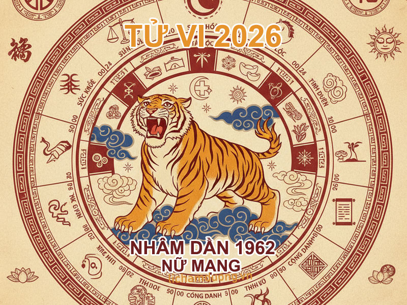 Tử vi năm Bính Ngọ 2026 tuổi Nhâm Dần 1962, nữ mạng