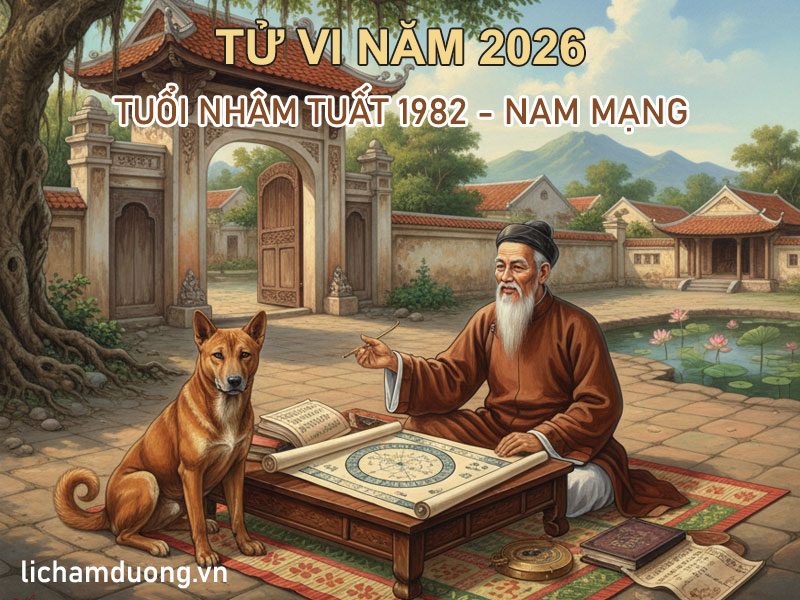 Tử vi năm Bính Ngọ 2026 tuổi Nhâm Tuất 1982, nam mạng