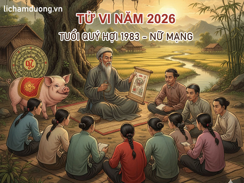Tử vi năm Bính Ngọ 2026 tuổi Quý Hợi 1983, nữ mạng
