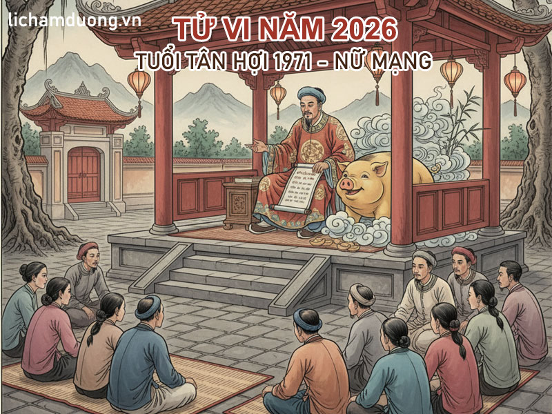 Tử vi năm Bính Ngọ 2026 tuổi Tân Hợi 1971, nữ mạng