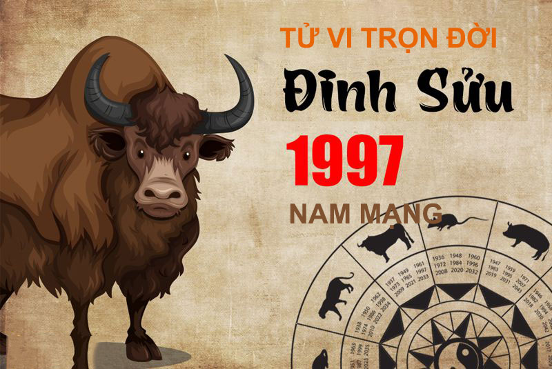 Tử vi trọn đời tuổi Đinh Sửu 1997 nam mạng